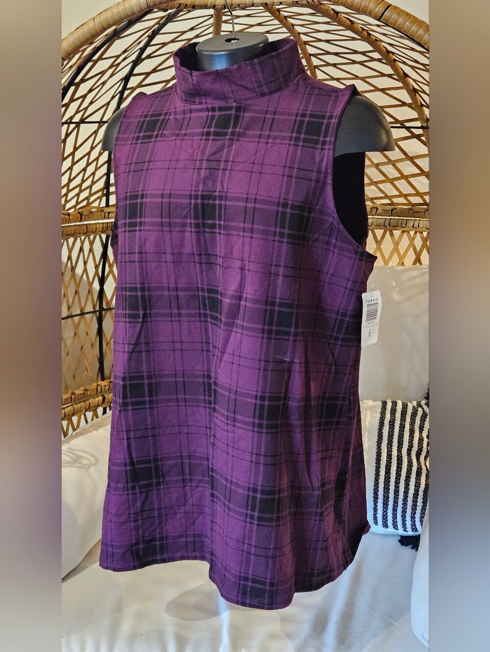 Torrid Tank Top - PLUM/WINE